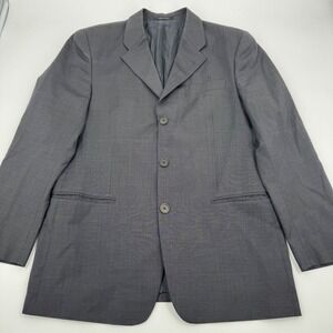 Emporio Armani‎ Blazer Sport Coat Charcoal Gray Made in Italy Size 38R